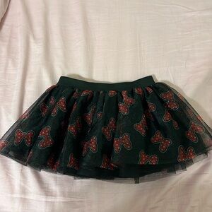 PRICE DROP: Disney Junior Minnie Mouse Black Red Tutu Skirt, 2T